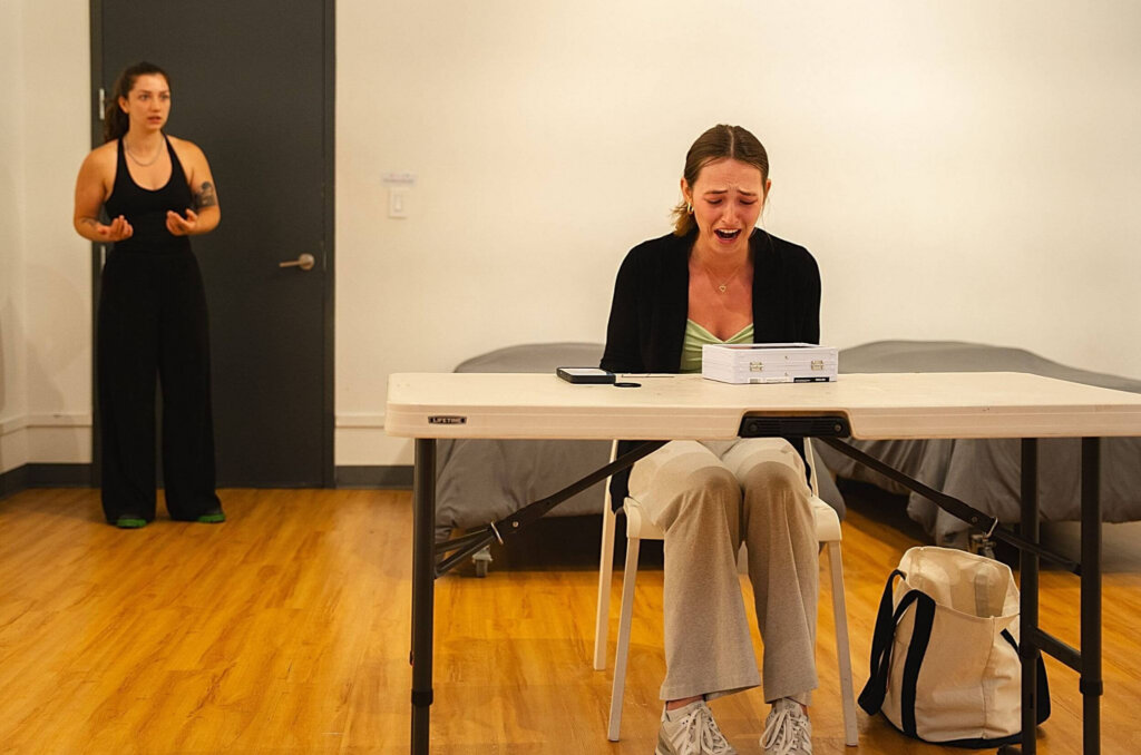 Students working together in a focused rehearsal environment, illustrating the collaborative, long-term growth emphasized in the TKS Conservatory Experience.