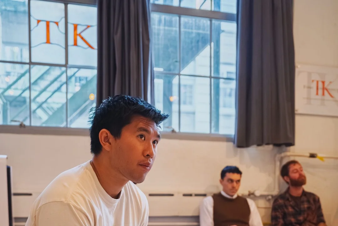 Summer acting intensive students at orientation at Terry Knickerbocker Studio in New York.